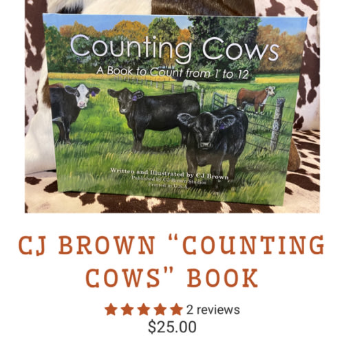 CJ Brown “Counting Cows” Book