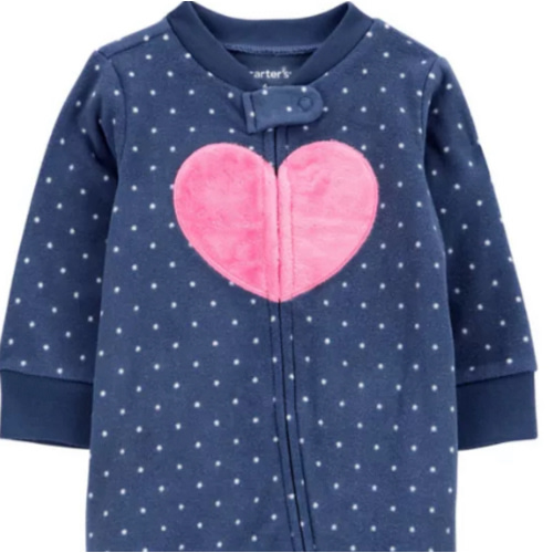Carter's® Baby Boys Microfleece Printed Footie Pajamas | Belk