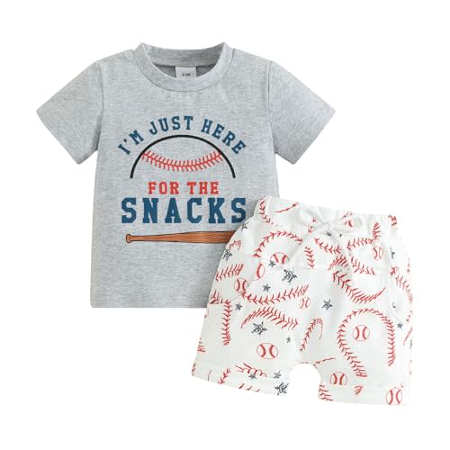 BemeyourBBs Toddler Baby Boy Summer Clothes Funny Letter T Shirt Elastic Waist Pockets Shorts Set 2 Piece Outfit