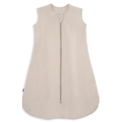 HALO - 1.5 TOG supersoft bamboo wearable blanket, double zipper sleeping bag with weighted feel - oat