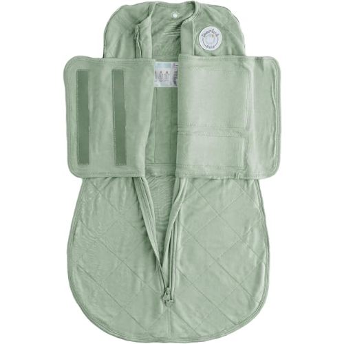 Dreamland Baby Sleep Sack Swaddle, Ultra-Soft Bamboo Viscose (0-6 Months)