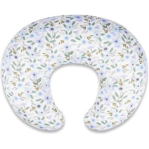 Baby Nursing Pillow for Breastfeeding, Adjustable Breast Feeding Pillow for Bottle Feeding, Breastfeeding Essentials for Mom and Baby Healthier Nursing, Removable Cover- Leaf