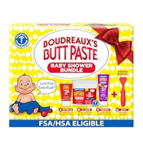 Boudreaux’s Butt Paste Baby Shower Bundle with 3 Newborn Essentials