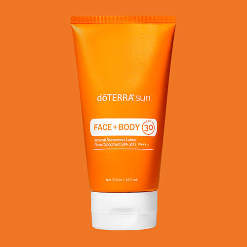 doTERRA sun Face + Body Mineral Sunscreen Lotion | doTERRA Essential Oils