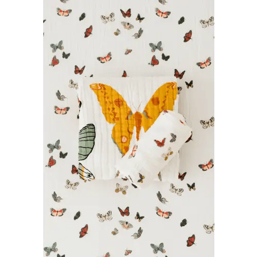 Butterfly Quilt/Sheet/Swaddle