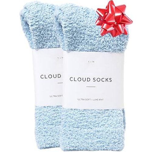 Unboxme Gifts Warm & Cozy Ultra-Luxe Cloud Sock for Women & Men - Super Soft Luxurious Fabric Sleep Socks