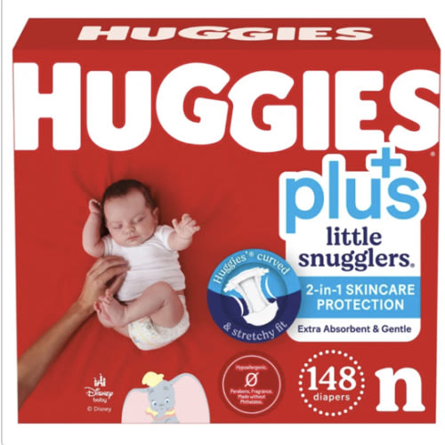 Huggies Plus Diapers Size Newborn | Costco