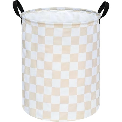 Laundry Basket Cute Kids Hamper Room Decor Storage Basket,Toy Box Canvas Collapsible Organizer Bins for Home/Dorm/Kitchen/Pet/Office/Closet/Shelf/Gift Baskets