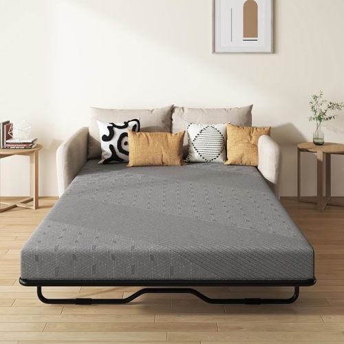 4 Inch Full Size Gel Memory Foam Sofa Mattress