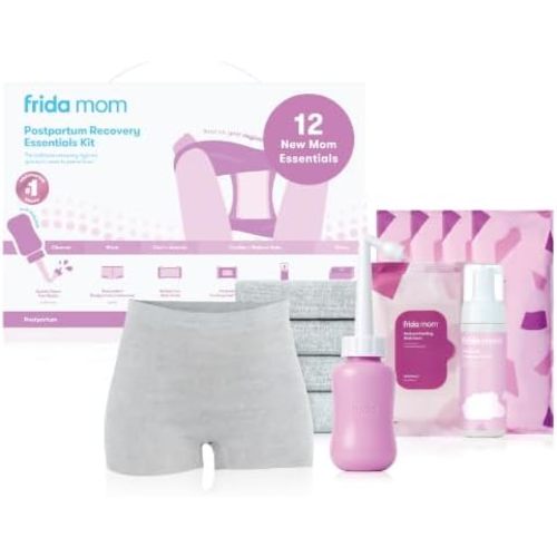 Frida 11pc Postpartum Essentials Kit, Hospital Bag Basics for New Mom