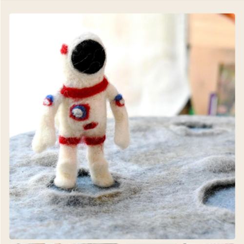 Felt Space Astronaut