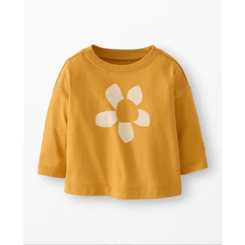 Baby Long Sleeve Oversized Graphic T-Shirt | Hanna Andersson