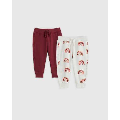 Organic Cotton French Terry Joggers 2-Pack