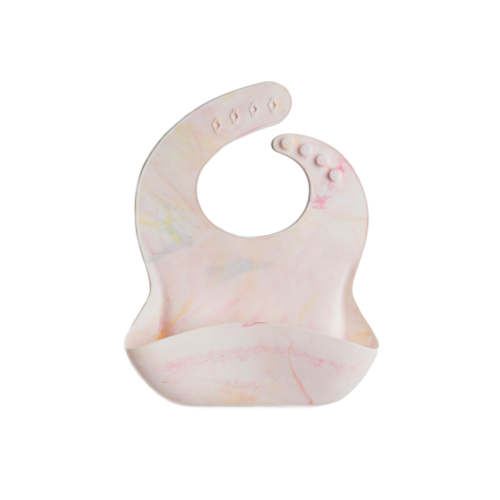 Silicone Bib - Rainbow Tie Dye