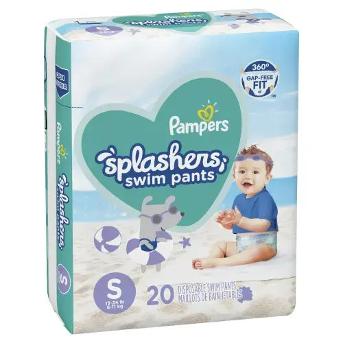 Pampers Splashers Swim Diapers Size S 20 Count