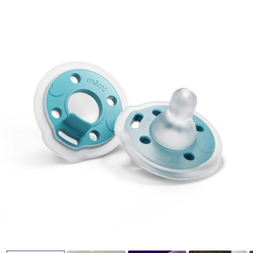 babypace® breast-like pacifier 2-set in tranquil lagoon | mōmi