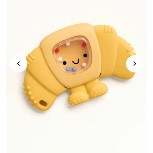Sweetie Shake Plus™ Rattle & Teether - Chloe Croissant