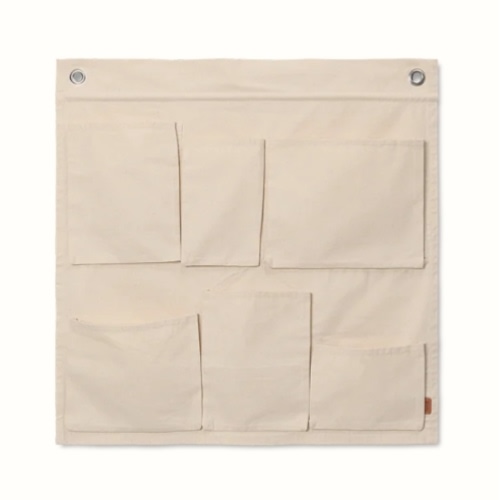 Canvas Wall Pockets - Off-white | Ferm Living