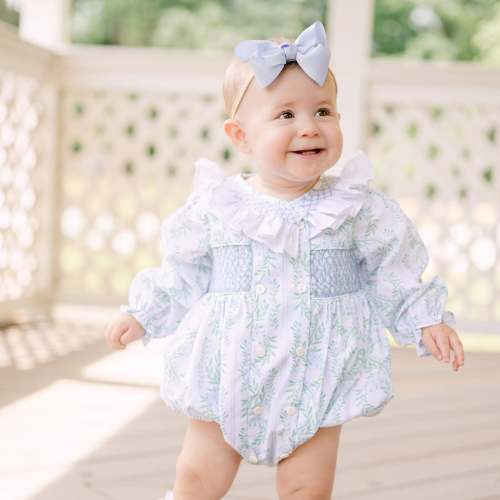 Essie Smocked Bubble – Little Bear Smocks
