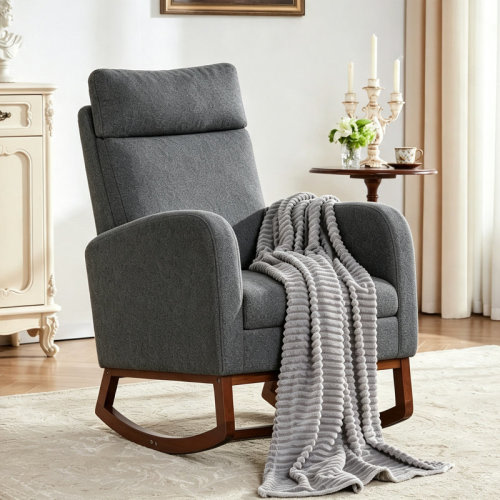 Isabelle & Max™ Rocking Chair with Footrest | Wayfair
