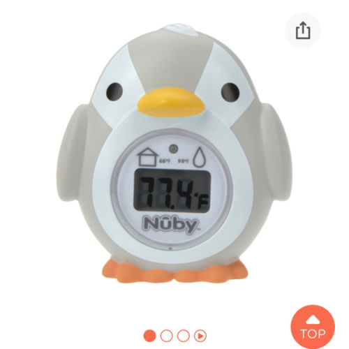 Penguin Bath & Room Thermometer