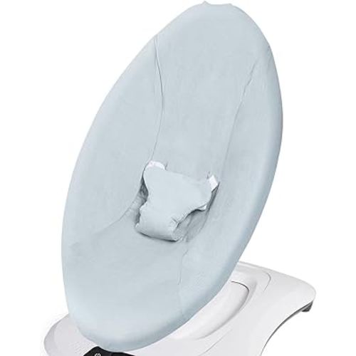 Baby Swing Cover - Compatible with 4moms MamaRoo 4 Old Model Before 2022 - Soft & Breathable Fabric, Machine Washable, Perfect for Baby & Newborn (Cover Only) Blue