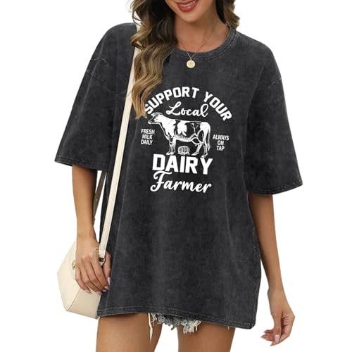 Breastfeeding Shirts for Women Zipper Maternity Nursing Shirt Postpartum Friendly Funny Oversized Graphic Tees