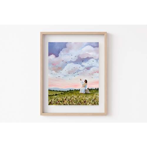 'Consider The Birds In The Sky' Print – Kenna Elizabeth Art