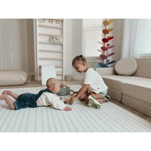 LITTLE BOT Miffy X Little Bot Baby Play Mat (Ofie Mat, Miffy in the Park)