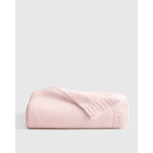 Luxe Knit Cashmere Baby Blanket
