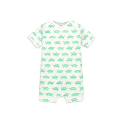 Organic Animal Friends Babysuit Shortie