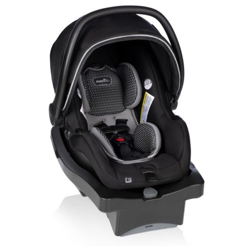 LiteMax DLX Infant Car Seat with FreeFlow Fabric and SafeZone Load Leg Base