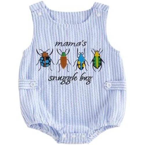 Baby Boy First Birthday Outfits Sleeveless Cowboy Hat Embroidery Letter Bodysuit Newborn Western Overalls