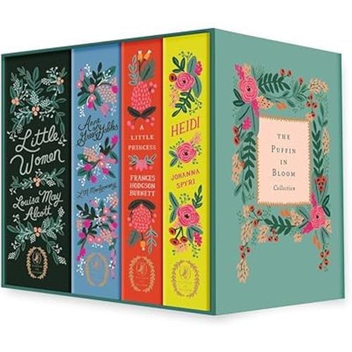 The Puffin in Bloom 4-Book Collection: Anne of Green Gables, Heidi, Little Women, and A Little Princess