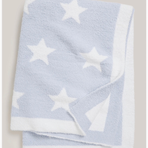 Print So Soft Chenille Star Blanket