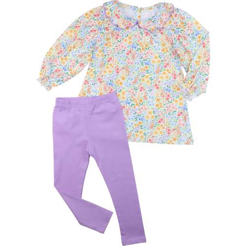 Fall Floral Legging Set – Cecil & Lou
