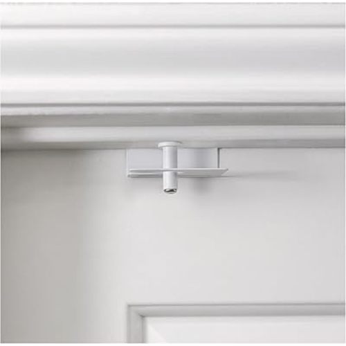 4 Pack – GlideLok Child Safety Door Top Lock | for Interior & Exterior Doors | Lock & Unlock from Both Sides | Stop Kids, Pets, Dogs & Cats from Opening Doors