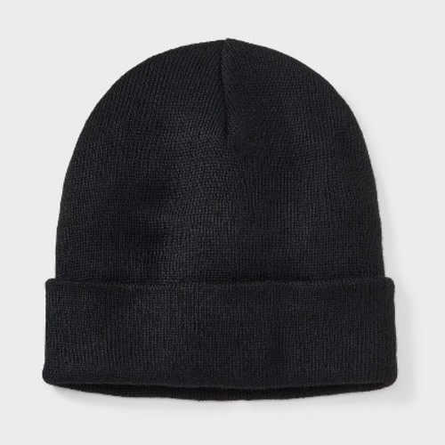 Toddler Value Beanie - Cat & Jack™ Black 12-24M