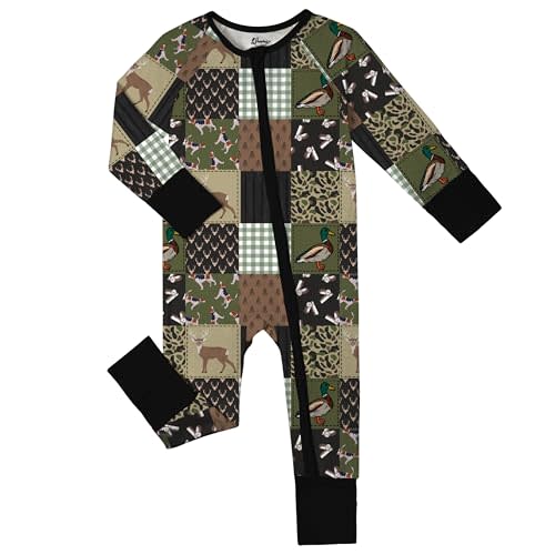 Weiwei Pajamas for Baby Boys & Girls Footies, Viscose from Bamboo Baby Romper, Baby Sleepers, 2-Way Zippy PJs, YKK