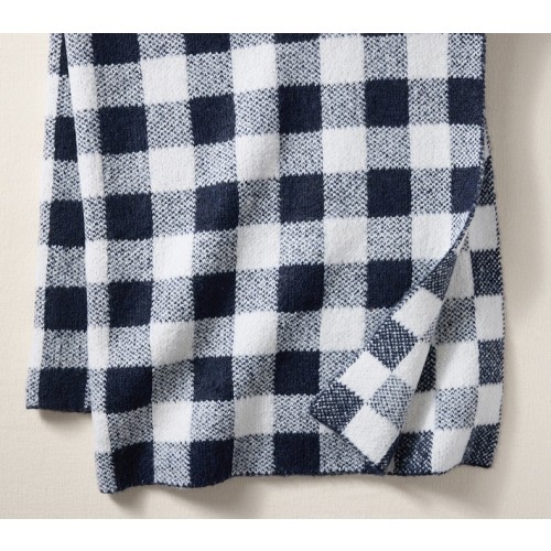 Cozy Buffalo Check Baby Blanket