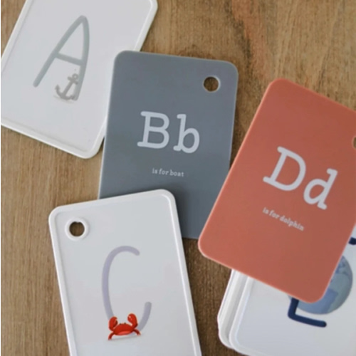 Silicone ABC Flashcards