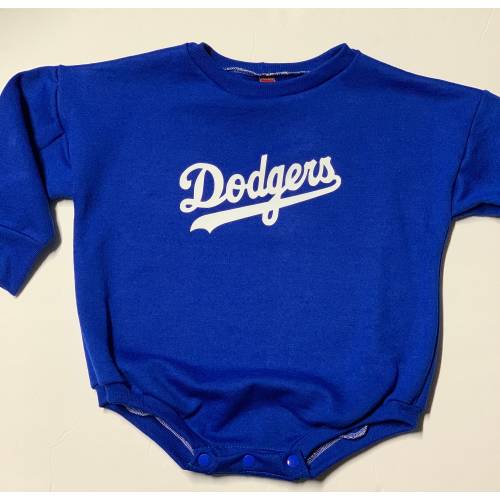 Dodgers oversized  sweater onesie