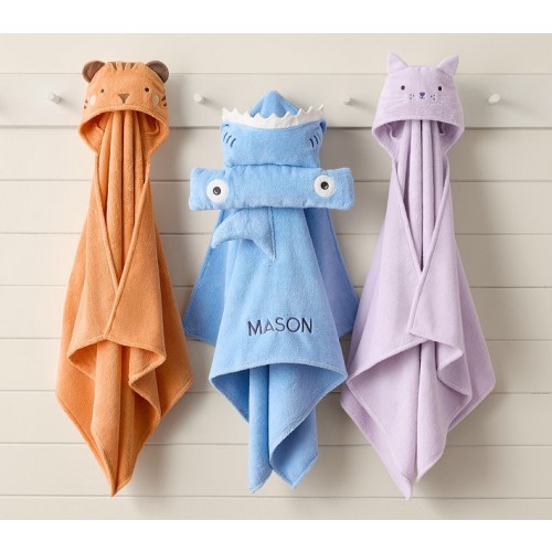 Super Soft Critter Kid Hooded Towel