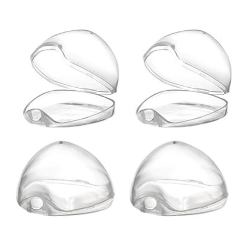 Accmor Pacifier Case, Transparent, 4 Pack