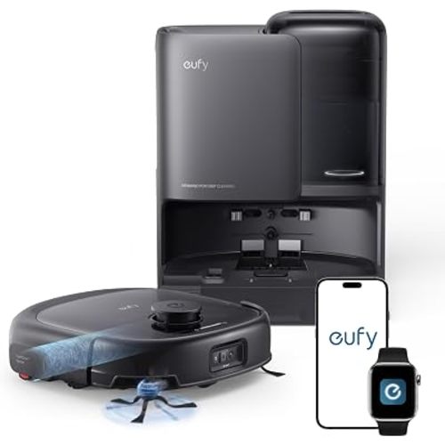 eufy E25 Robot Vacuum and Mop Combo, 20,000 Pa, HydroJet Roller Mop