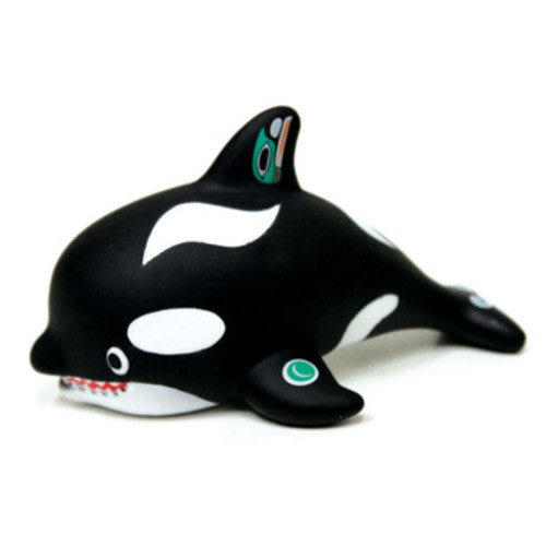 Large Bath Toy - Orca, Chris Kewistep, Bella Bella | Native Northwest