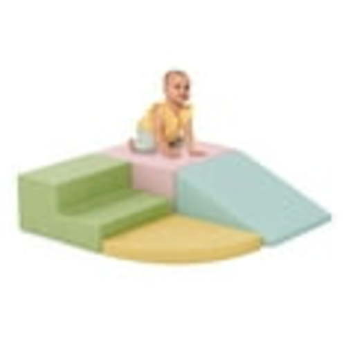Tolead Climb Foam Blocks for Toddler, 4-Piece Kids Soft Climb and Crawl Foam Block