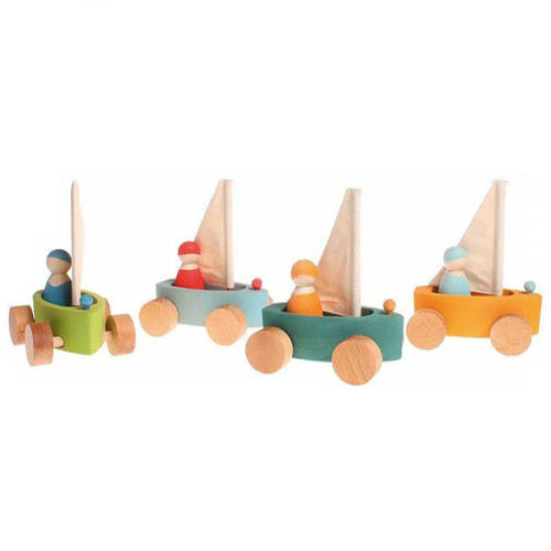 Little Land Yacht - Wooden Toy Sailboat
