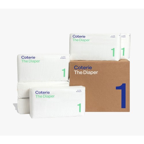 Coterie Ultra-Soft Diapers, 6-Pack