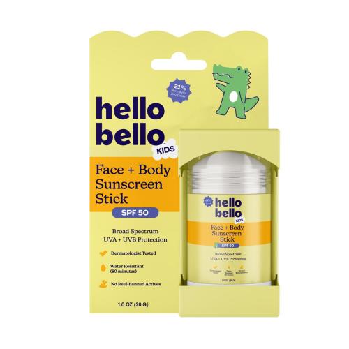 Kids Mineral Face + Body Sunscreen Stick SPF 50